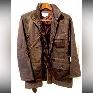 Emanuel Ungaro Jacket Women's Size Medium Sports Jacket Coat Brown Stylish